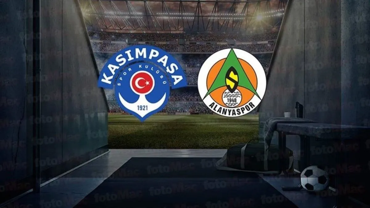 Kasımpaşa-Corendon Alanyaspor maçı CANLI (Trendyol Süper Lig)