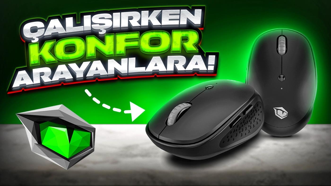 Ofiste Dikkat Dağıtmayan Mouse! Monster Pusat Business B700 inceleme!