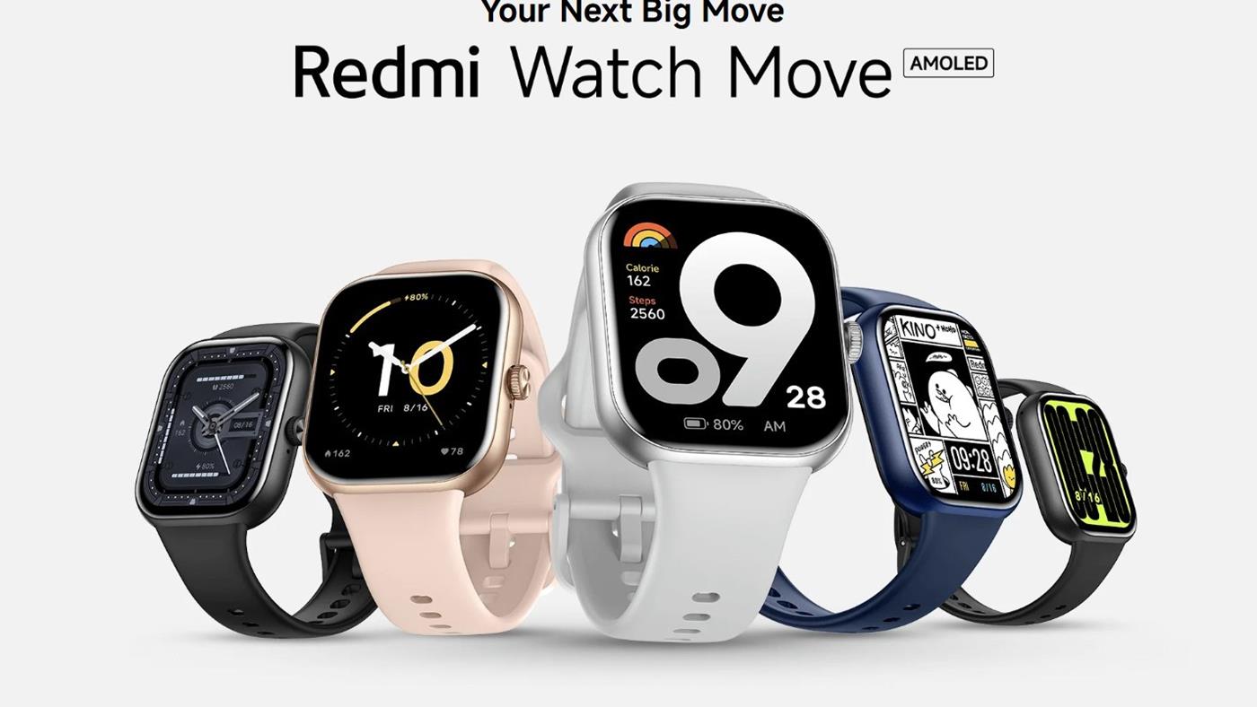 Uygun fiyatlı Redmi Watch Move tanıtıldı: 14 güne kadar pil ömrü!