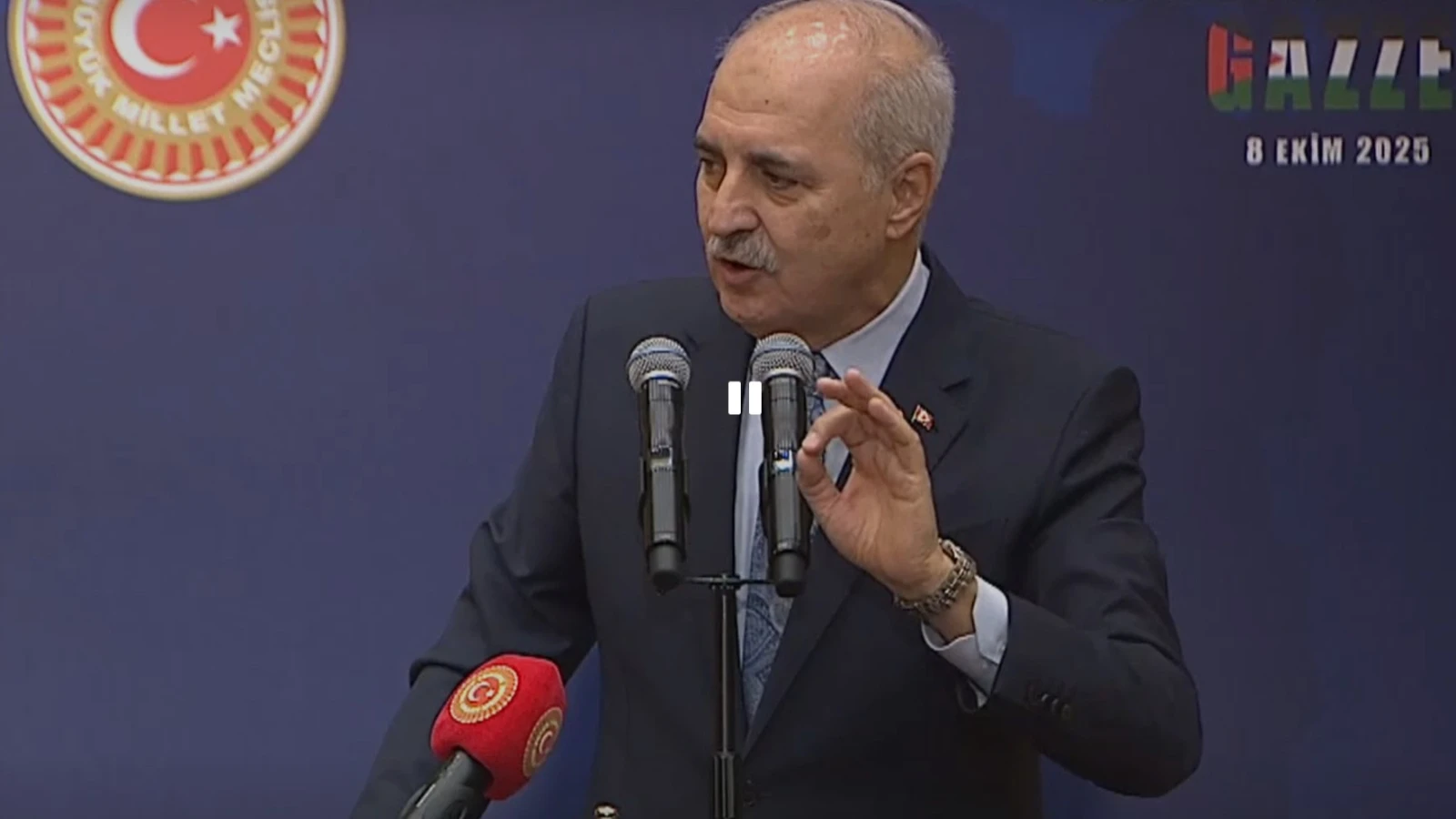 TBMM Başkanı'ndan alıkonulan milletvekiller için açıklama