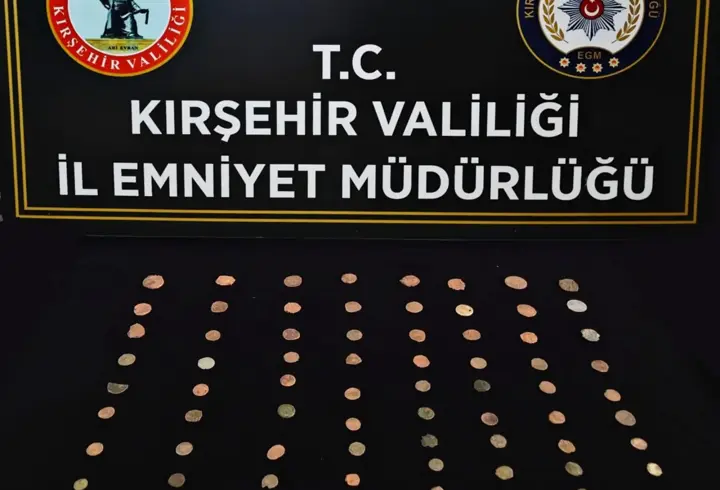 Kırşehir'de tarihi eser niteliği taşıyan 151 obje ele geçirildi