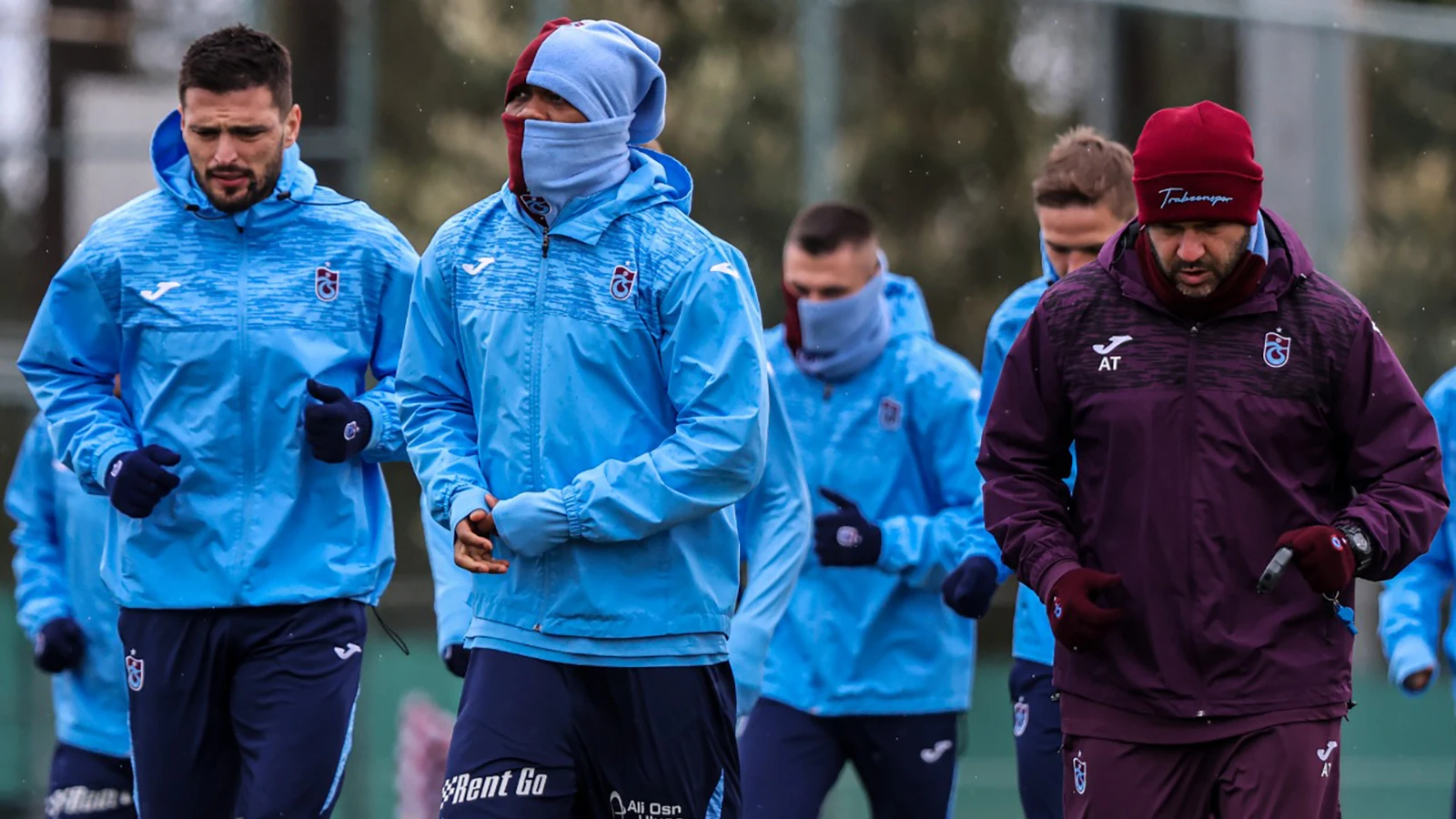 Trabzonspor, Karadeniz derbisi hazırlıklarını sürdürdü