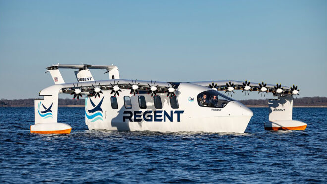 Uçabilen elektrikli deniz aracı Viceroy Seaglider için yolculu gerçek testler başladı [Video]