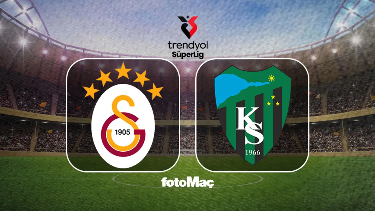 Galatasaray-Kocaelispor maçı saat kaçta, hangi kanalda?