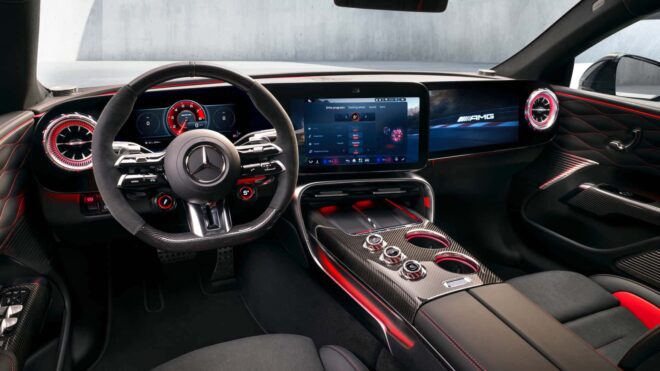 Mercedes-AMG imzalı süper elektriklinin konsolu görücüye çıkarıldı