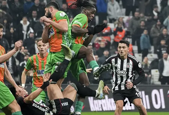 Beşiktaş 2-2 Alanyaspor Maç Özeti | Gollü maçta kazanan yok