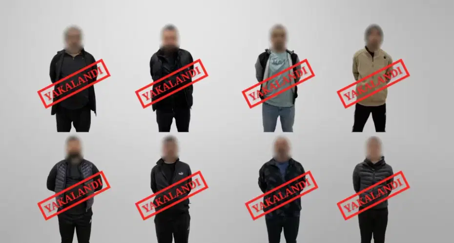 Kırmızı bültenle aranan üç suçlu Türkiye'ye getirildi