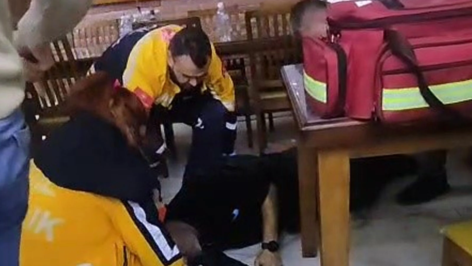 Çorbacıda fenalaşan vatandaşa ilk müdahale hayat kurtardı