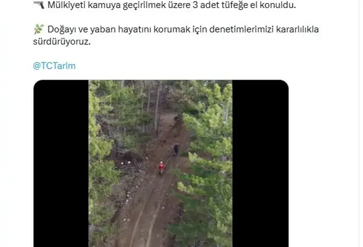 Yasa dışı avcılık yapan 4 kişiye idari yaptırım uygulandı