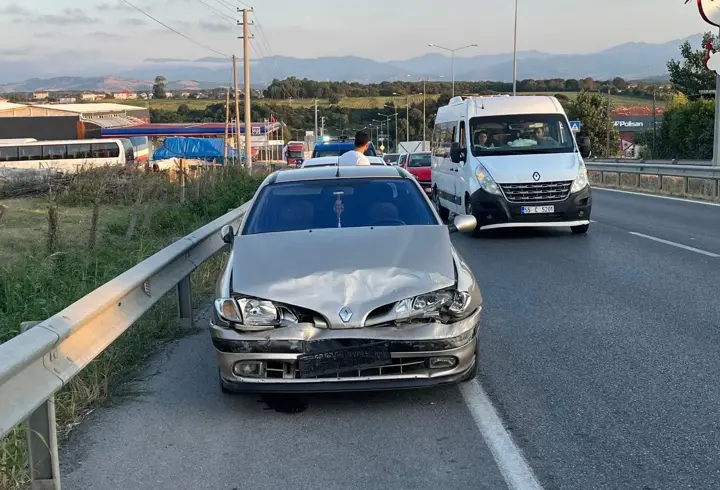 Samsun'da zincirleme trafik kazasında 3 kişi yaralandı
