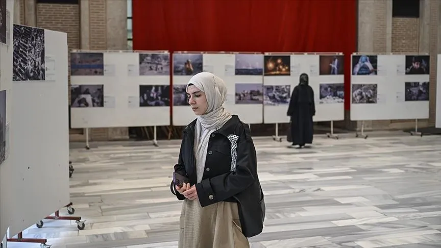"Gazze Mahkemesi: Nihai Oturum"unda "Kanıt" sergisi açıldı