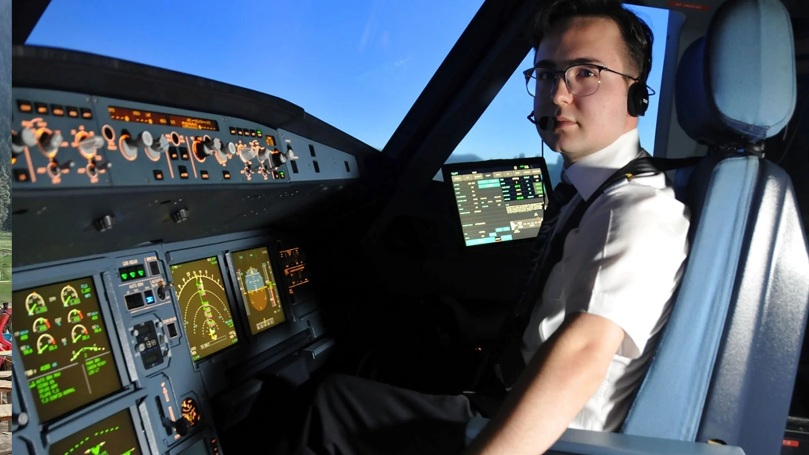 THY'nin en genç pilotu; 17 yaşında lisans aldı, 22 yaşında pilot oldu