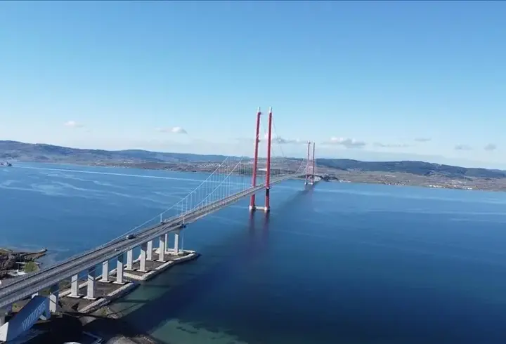 1915 Çanakkale Köprüsü'nden 3 yılda 7 milyon araç geçti