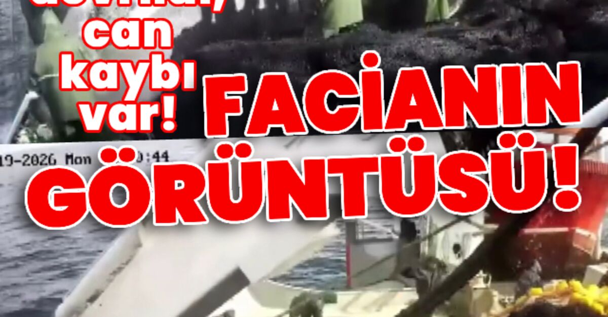 Teknede Facia Anları! Vinç Devrildi! - Son Dakika İnternet Haberleri - Habertürk