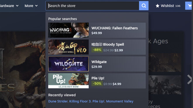 Steam, yeniden tasarlanan mağaza menüsünün beta testlerine başladı