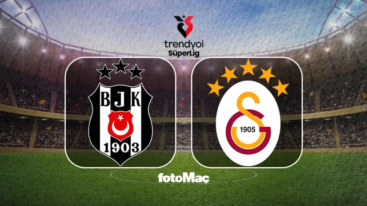 Beşiktaş-Galatasaray derbisi CANLI | Trendyol Süper Lig CANLI MAÇ