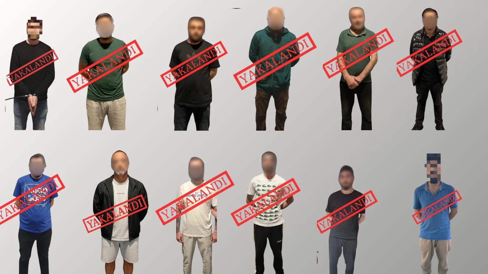 Dünyanın her yerinde aranan 12 suçlu Türkiye'ye getirildi!