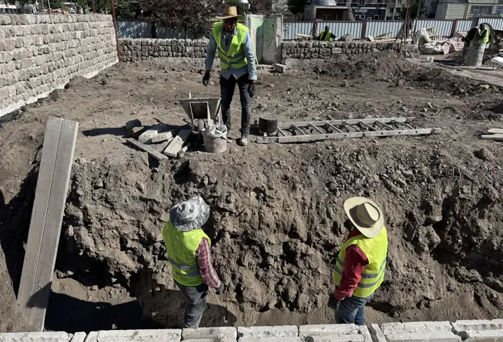 Kayseri'deki Tasmakıran Camisi'nde restorasyon çalışması başladı