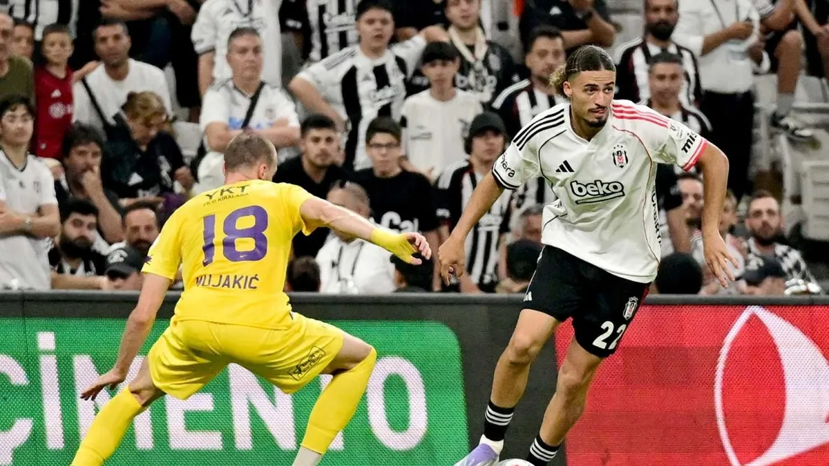 Beşiktaş'ta diş operasyonu geçiren Taylan Bulut maç kadrosundan çıkarıldı