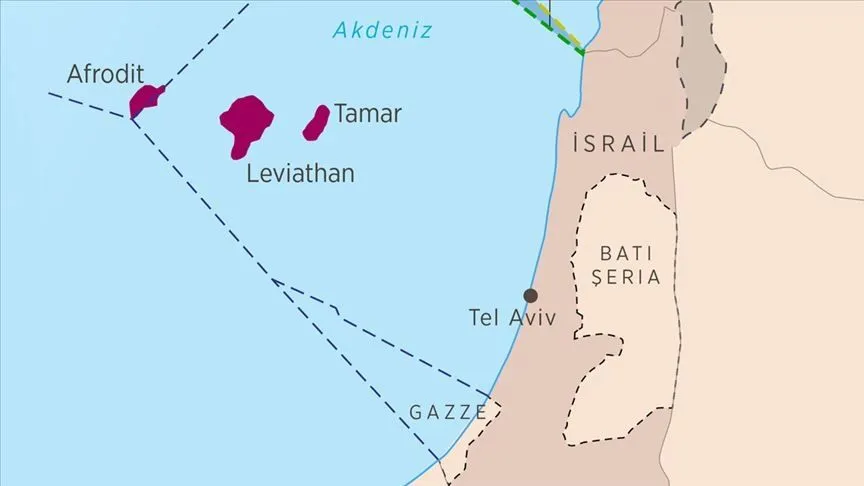 İsrail'in Akdeniz'deki Leviathan doğal gaz sahasında üretime yeniden başlandı