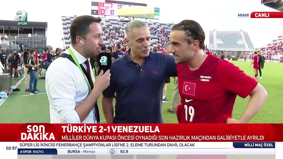 Yunus Akgün: Bizim için iyi test oldu!