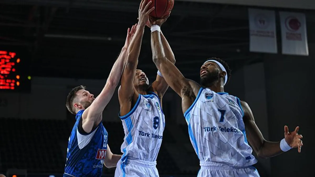 Türk Telekom 93-73 Buducnost VOLI (MAÇ SONUCU ÖZET)