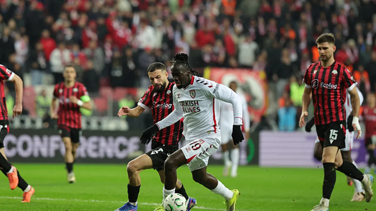 Samsunspor sahasında son 16 biletini kaptı!