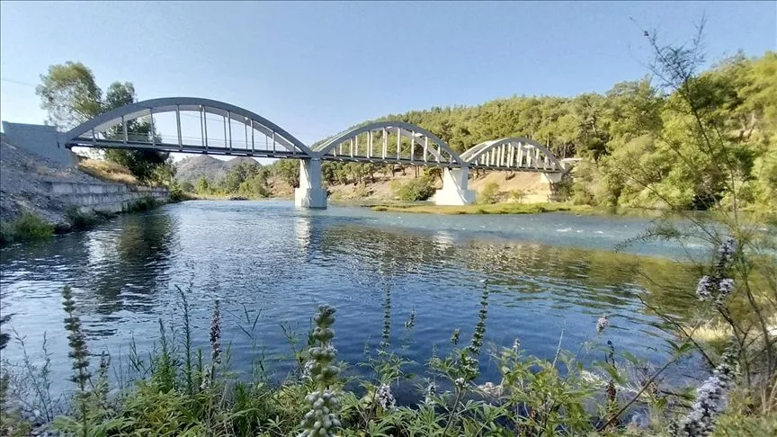 Muğla'daki tarihi Atatürk Köprüsü restore edildi