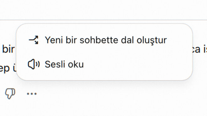 ChatGPT için yeni özellik sunuldu: “Yeni bir sohbette dal oluştur.”