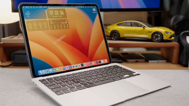 Çinli YouTuber, iPad ve MacBook’u birleştiren bir “iPadBook” hazırladı [Video]