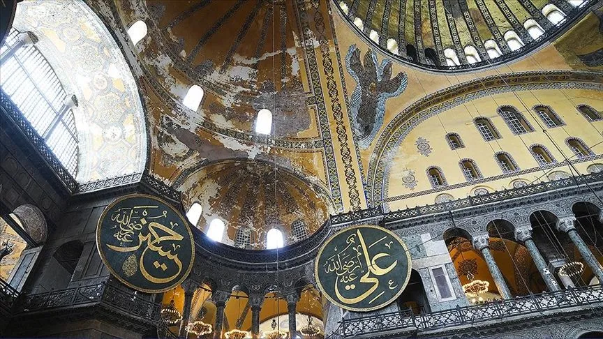 Ayasofya tarihinde, restorasyon çalışmaları kapsamında yeni sayfa açılıyor