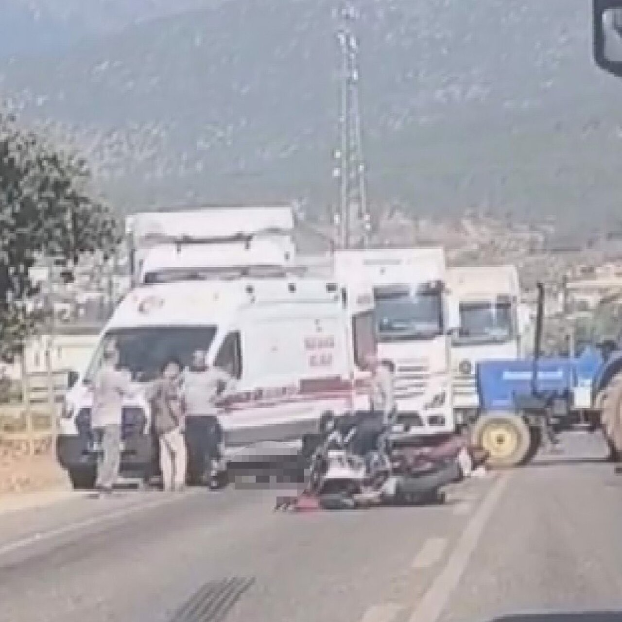 Motosikletler çarpıştı! 2 can kaybı var!