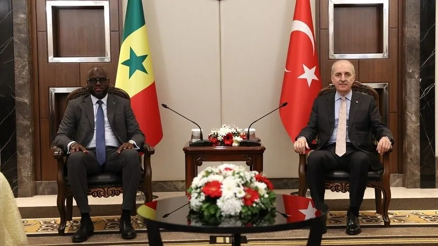 TBMM Başkanı Kurtulmuş, Senegal Ulusal Meclisi Başkanı Ndiaye ile görüştü