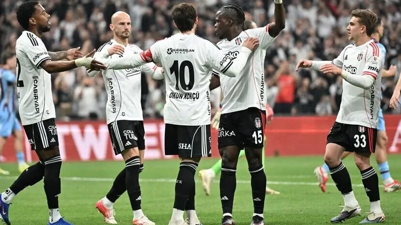 Beşiktaş-Arca Çorum FK maçının ilk 11'leri belli oldu