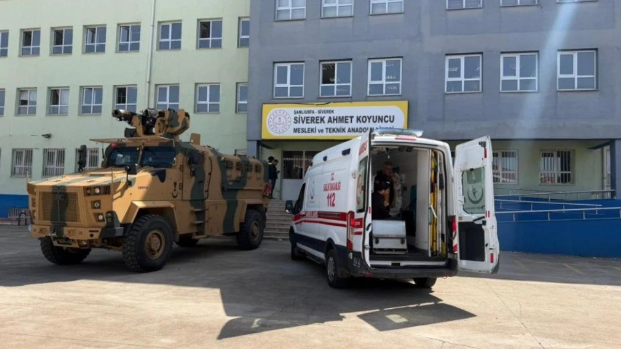 Şanlıurfa'da lisede silahlı saldırı iddiası: Öğrenciler tahliye edildi