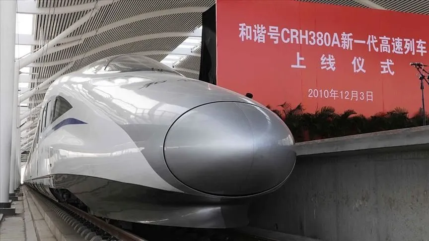 Çin'in hızlı tren demir yolu ağı 50 bin kilometreyi aştı