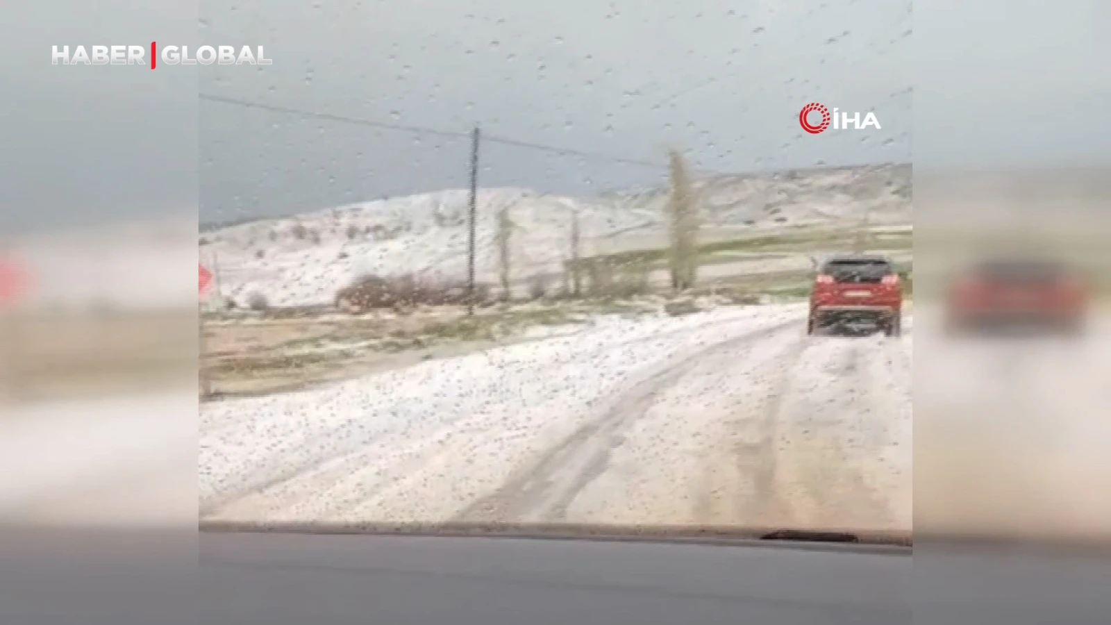Tokat'ta "Kar bu kadar yağmadı" diyerek o anları kayda aldı