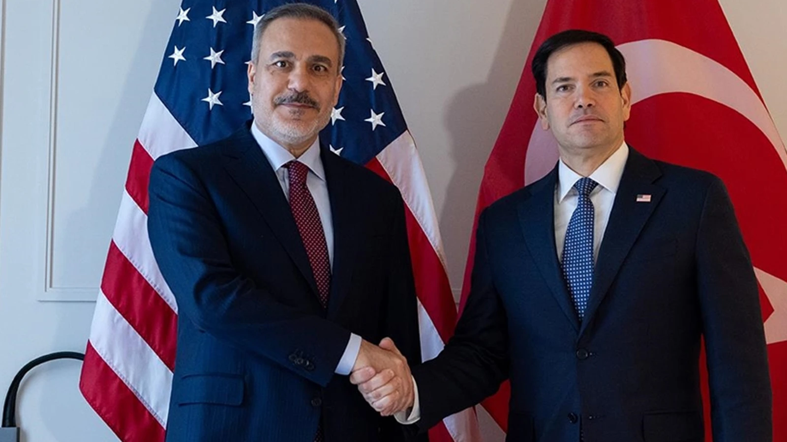 Bakan Fidan, Beyaz Saray'da Rubio ile bir araya geldi