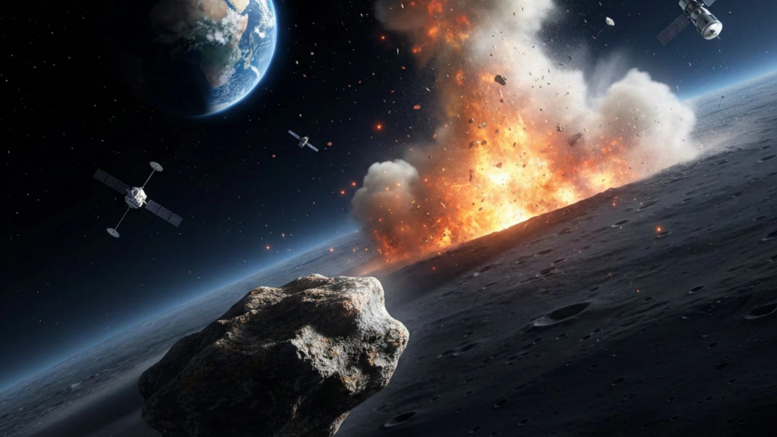 NASA duyurdu: Panik yapmayın ama asteroidin Ay'a çarpma olasılığı yükseldi