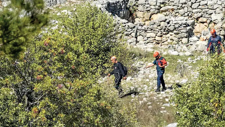 Kanyonda Acı Tatbikat