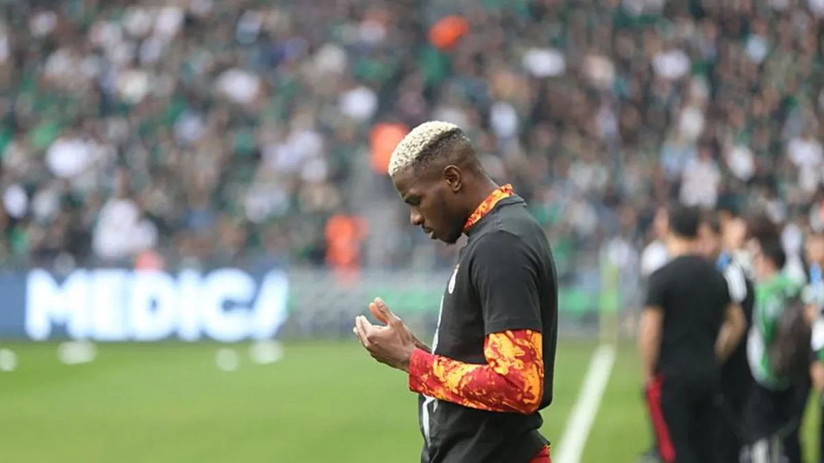 Galatasaray'a Union Saint-Gilloise maçı öncesi Osimhen müjdesi