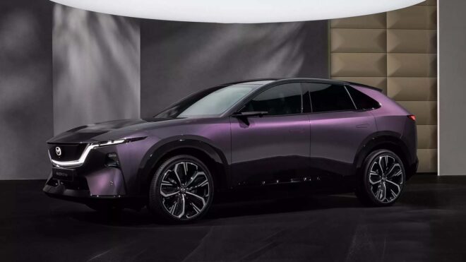 Elektrikli Mazda CX-6e, Brüksel Otomobil Fuarı’nda tanıtıldı