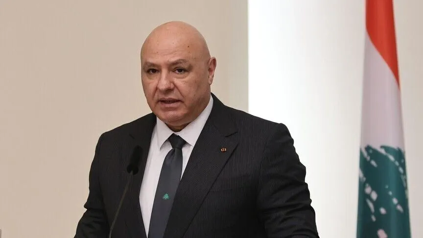 Lübnan Cumhurbaşkanı Avn, Askeri Heyetin 20 Ekim'de ABD'deki Üçlü Toplantıya Katılacağını Açıkladı