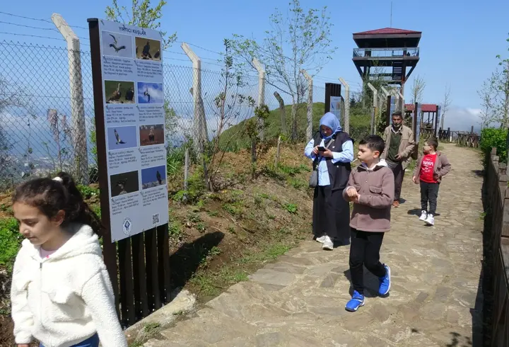 Rize’de Kafkaslar’a göç eden 12 kuş türü gözlemlendi