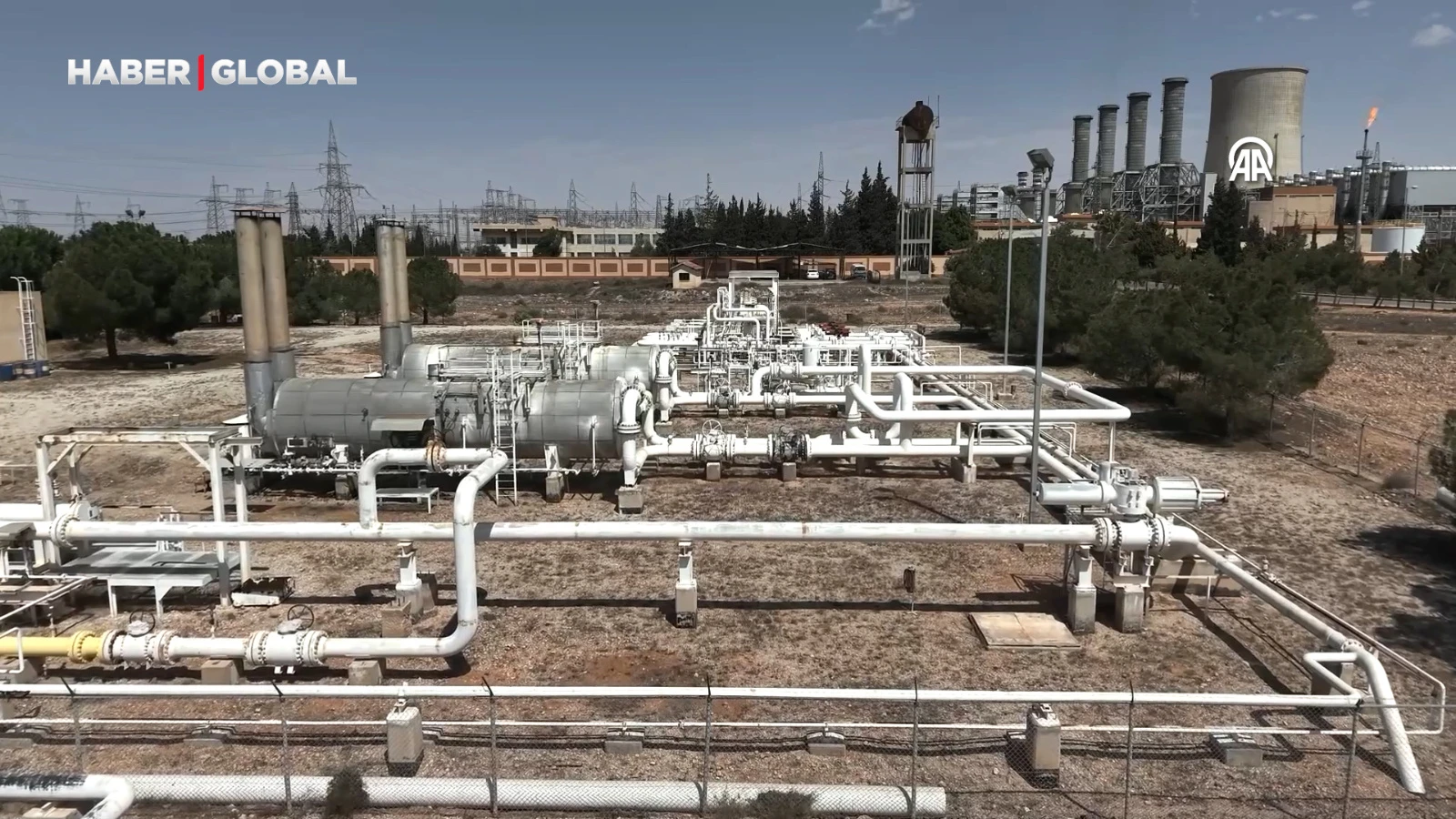 Türkiye’den Suriye’ye gaz akışı Cender santralinde başladı