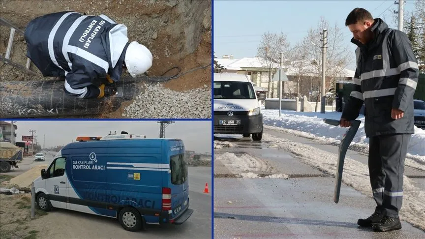 Konya'da yılda 4 ilçenin ihtiyacı kadar içme suyu kayıp kaçakta engellendi