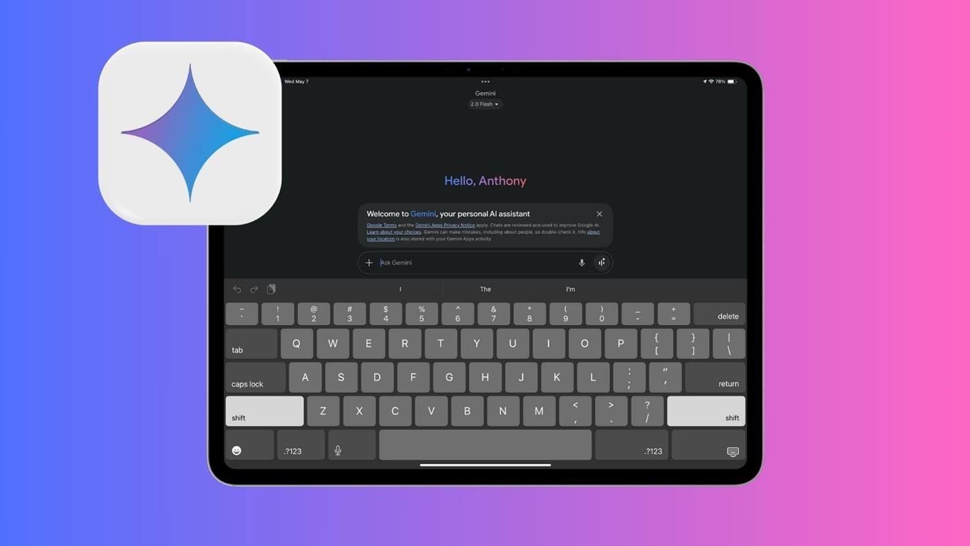 Google'ın yapay zekası Gemini, yeni özelliklerle iPad'lere geldi