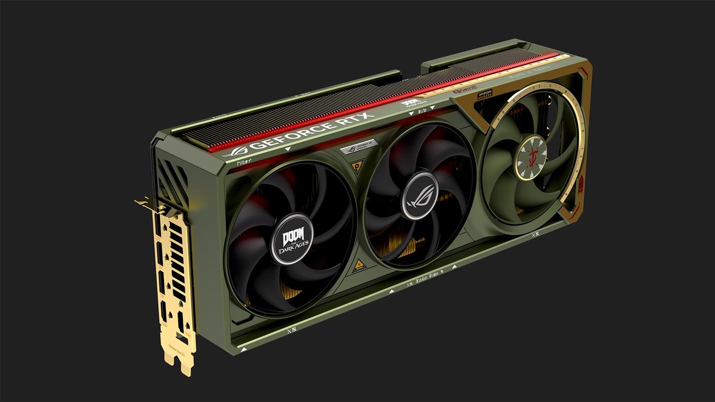 Doom hayranlarına özel ekran kartı "ROG Astral GeForce RTX 5080" satışta