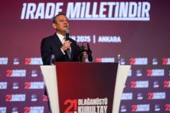 CHP 21. Olağanüstü Kurultayı: Özgür Özel yeniden genel başkan seçildi