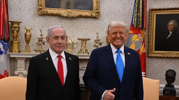 Trump'tan "Netanyahu ile her konuda aynı taraftayız" mesajı